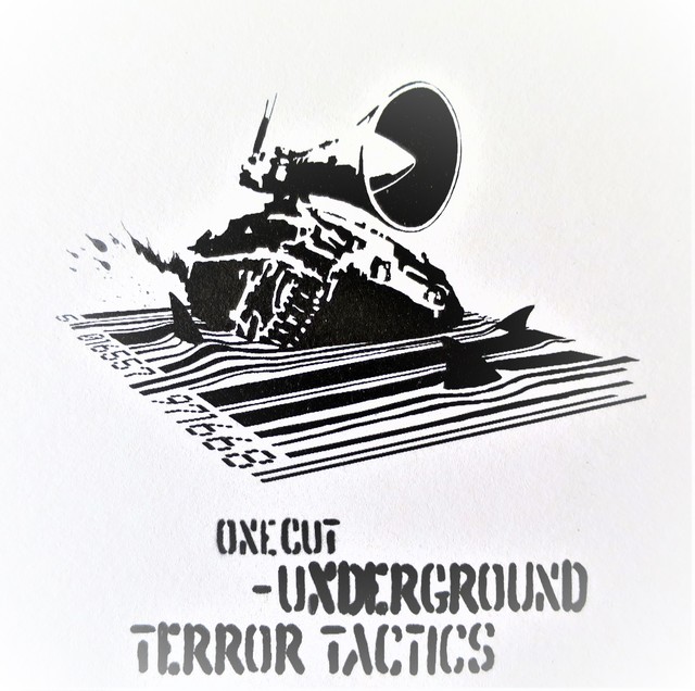 Banksy, ‘Underground Terror Tactics - One Cut’, 2000, AYNAC Gallery