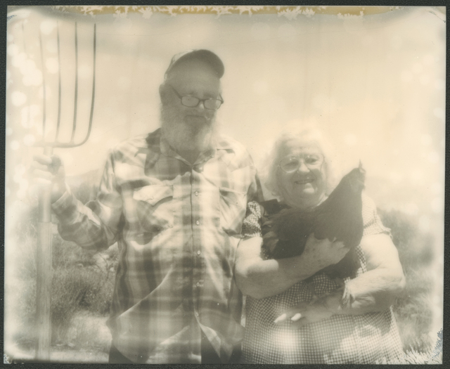 Stefanie Schneider, ‘Charlie Brown with BoB and Liz (Chicks and Chicks and sometimes Cocks) ’, 2016, Photography, Digital C-Print based on a Polaroid, not mounted, Instantdreams