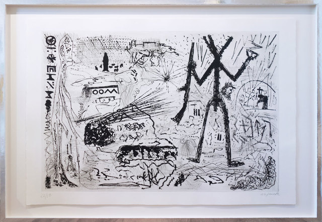 A.R. Penck, ‘Expedition to the holy land’, 1983, Galerie Kellermann