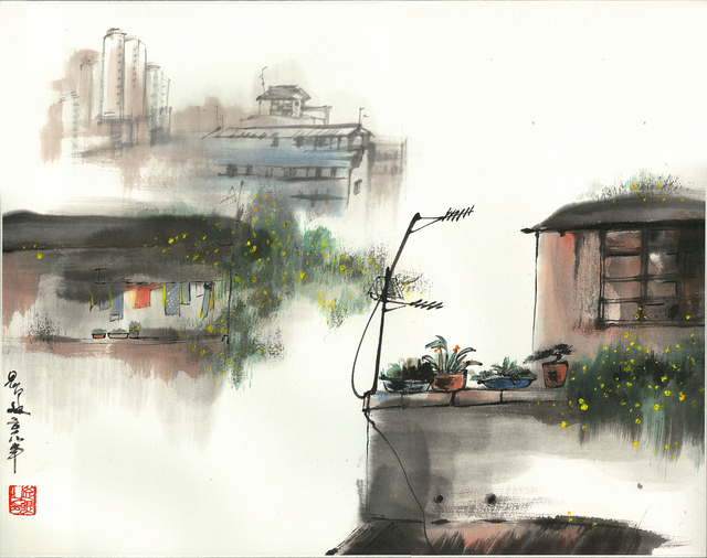 Mitchell Kit-mei Hung, ‘Rooftop 8 香港天台之八’, 2018, Our Gallery