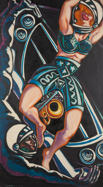 Arnold Trachtman, ‘NASA Salvator’, 1964, Painting, Oil on Canvas, Childs Gallery