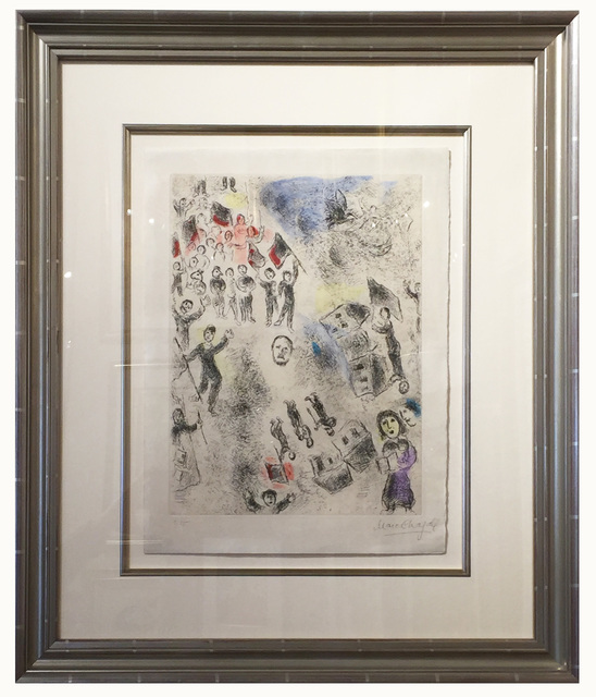 Marc Chagall, ‘Aragon/Chagall - Image 11’, 1975, Elliott Gallery