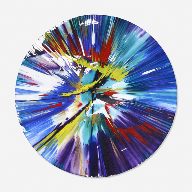 Damien Hirst | Circle Spin Painting (2009) | Artsy