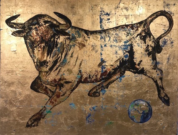 Rita Kashap, ‘Das goldene Kalb ’, 2019, Galerie Makowski