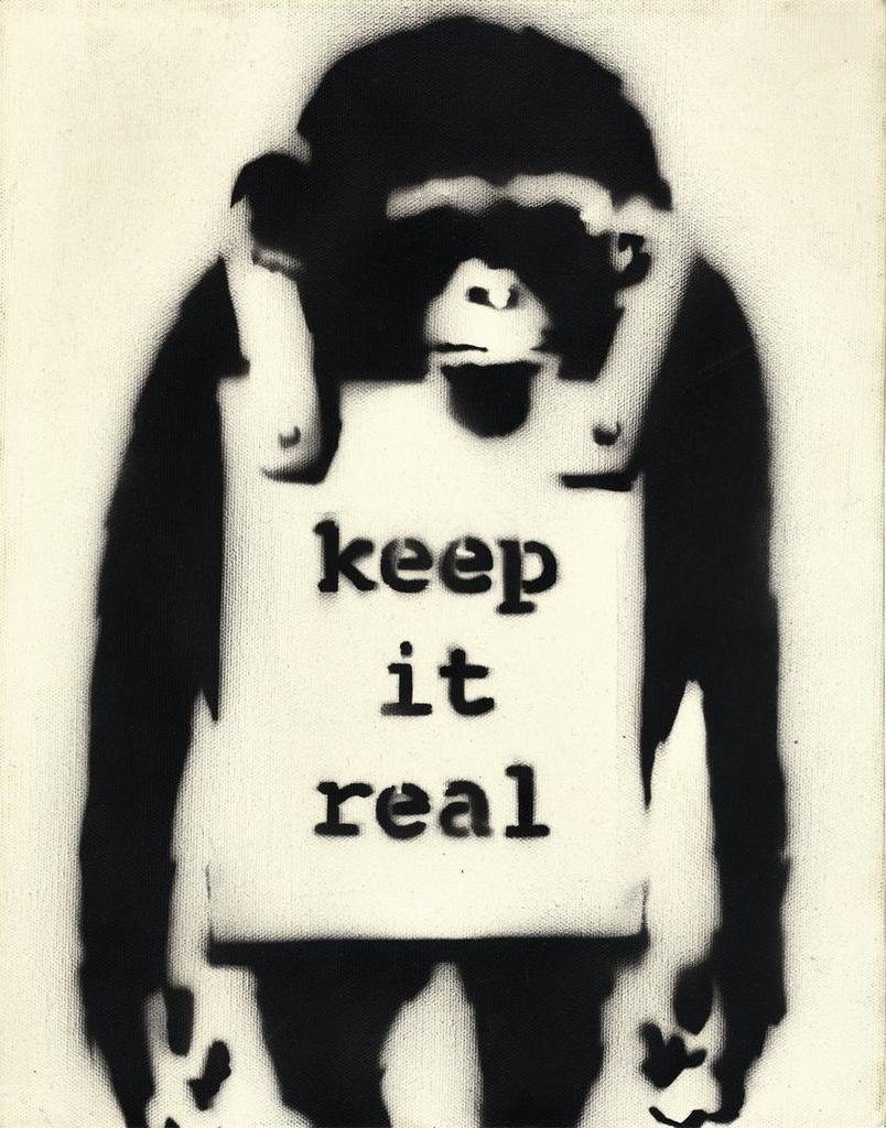 Banksy - KEEP IT REAL