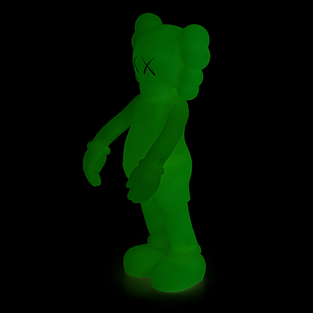 KAWS, ‘Companion (Five Years Later - Glow in the Dark, Green)’, 2004, Rago