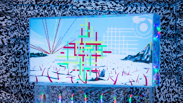 J.V. Aranda, ‘The End Is Not Near’, 2017, Sculpture, Perspex Lightbox with Digital Collage Print, IFAC Arts