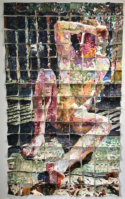 Terry Brynaert, ‘Matthew (135 squares)’, 2019, Drawing, Collage or other Work on Paper, Watercolour on cotton paper, Maison Depoivre