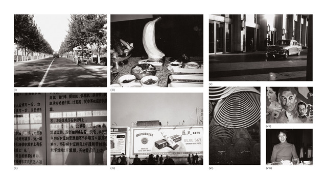 Andy Warhol, ‘Eight works: (i) Street with Trees and Cart; (ii) Chinese Signage; (iii) Buffet Table; (iv) Billboards; (v) Street Scene; (vi) Coiled Incense; (vii) Billboard; (viii) Alfred Siu’, 1982, Phillips