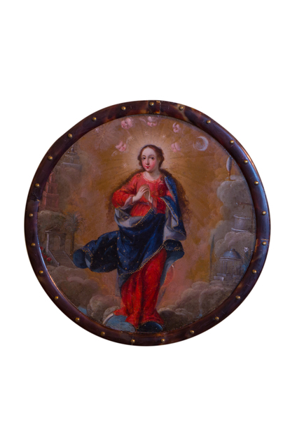 Unknown Artist, ‘Virgen inmaculada (escudo de monja)’, Siglo XVIII, Mario Uvence