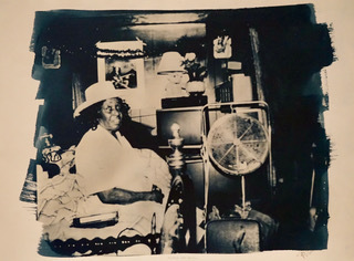 Floyd Tunson, ‘Jessie Mae Hemphill’, 1972-2011, Photography, Cyanotype, Michael Warren Contemporary