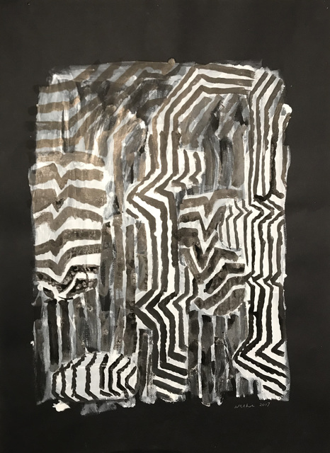 John Walker (b.1939), ‘Looking Out to Sea VII’, 2017, Drawing, Collage or other Work on Paper, Mixed media on paper, New York Studio School