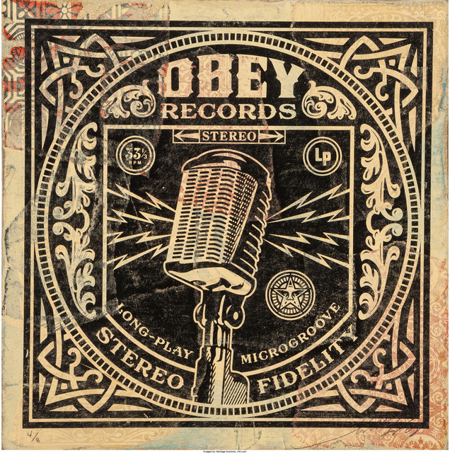 Shepard Fairey, ‘Long-Play (HPM)’, 2011, Heritage Auctions