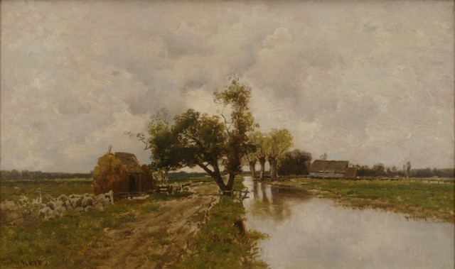 Frederick Kost, ‘Riverside’, ca. 1895, Private Collection, NY