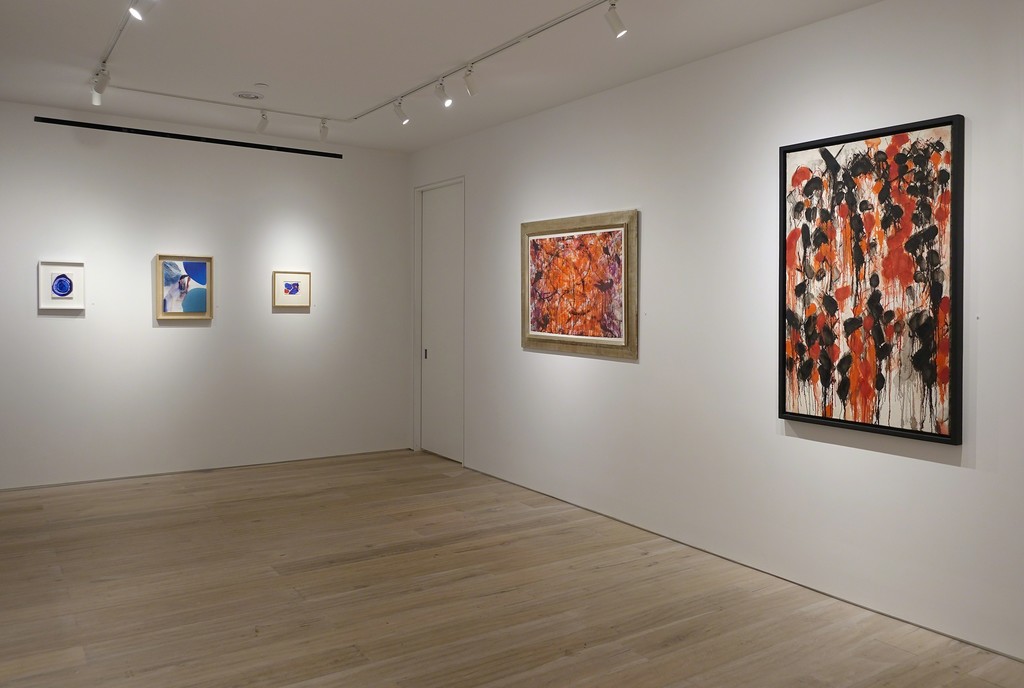 Installation view - "Between Tachisme and Abstract Expressionism: Bluhm, Francis, Jenkins" Installation view - "Between Tachisme and Abstract Expressionism: Bluhm, Francis, Jenkins"