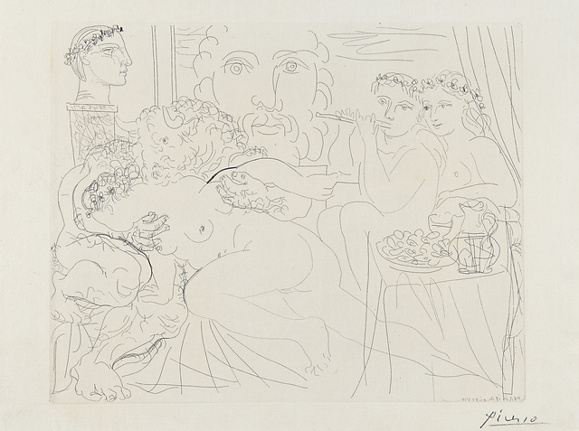 Pablo Picasso, ‘Minotaure caressant une Femme from La Suite Vollard’, Rago/Wright