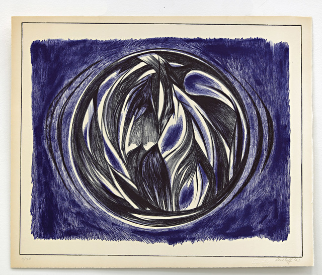 Sonia Gechtoff, ‘Untitled’, 1963, Print, Lithograph on paper, David Richard Gallery