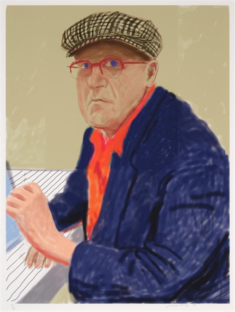 David Hockney - Self-Portrait II, 14 March 2012