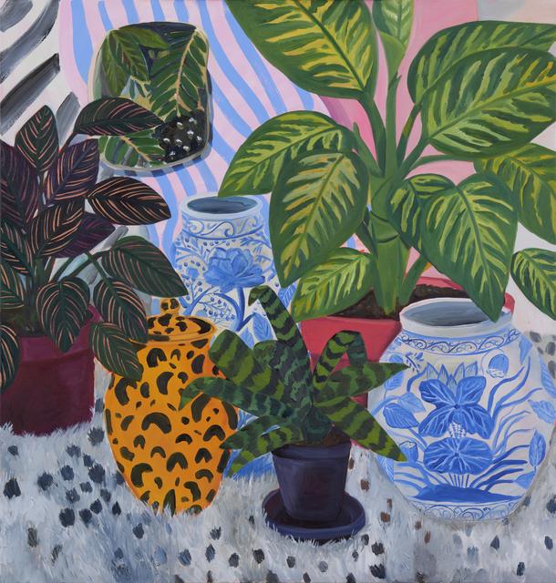 Anna Valdez, ‘Leopard Prints’, 2019, Painting, Oil and acrylic on canvas, David B. Smith Gallery