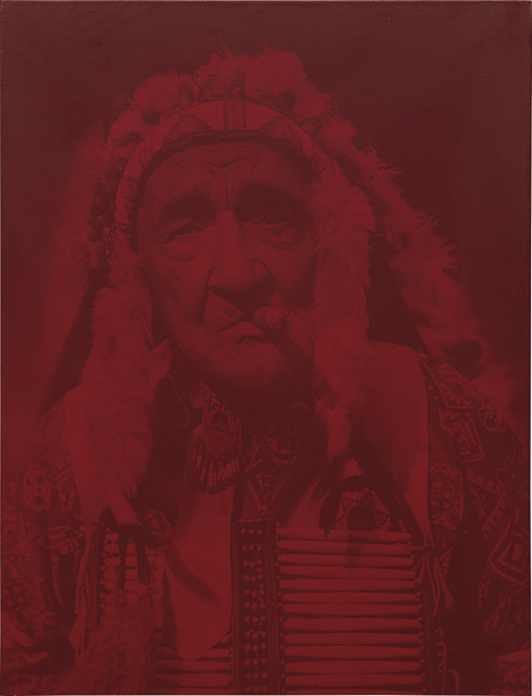 Gottfried Helnwein, ‘Chief Red Fox’, 2000, Phillips