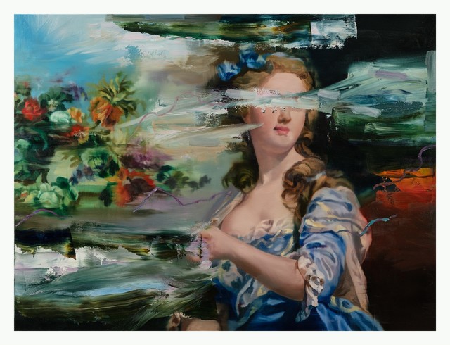 Simon Casson, ‘Falderals III’, 2018, Painting, Huile sur toile / Oil on canvas, Galerie de Bellefeuille