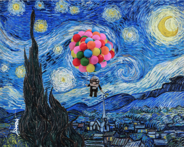 Santlov, ‘ONCE UPON A STARRY NIGHT’, 2014, Marcel Katz Art