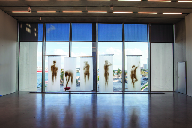 Oscar Muñoz, ‘Cortinas de baño’, 1994, Pérez Art Museum Miami (PAMM)