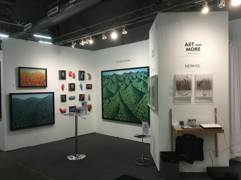 Booth #110: Art and More Gallery with the Satoshi Koyama space at Artexpo New York 2017 Booth #110: Art and More Gallery with the Satoshi Koyama space at Artexpo New York 2017