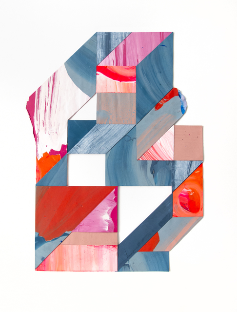 Anna Taratiel (OVNI), ‘Sintetico #10’, 2019, Painting, Acrylic collage, sc gallery