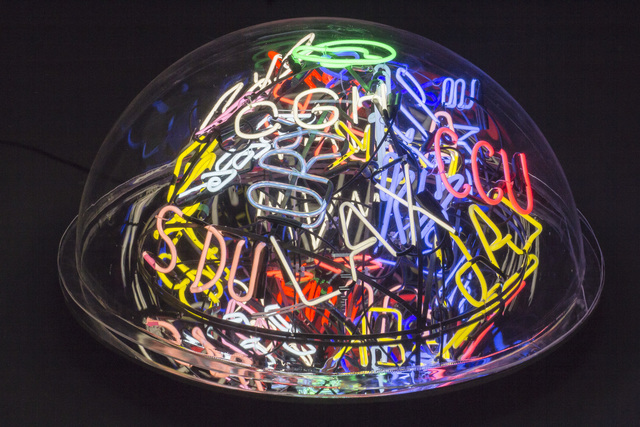 Alê Jordão, ‘DOME NEON LIGHT - "SIGLAS"’, 2017, Choque Cultural