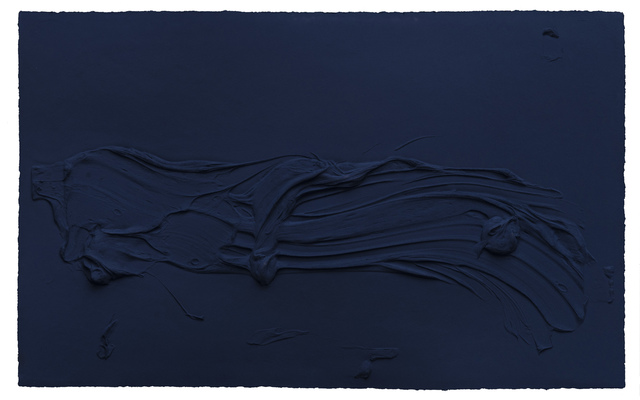 Jason Martin, ‘Untitled Prussian Blue’, 2014, Galerie de Bellefeuille