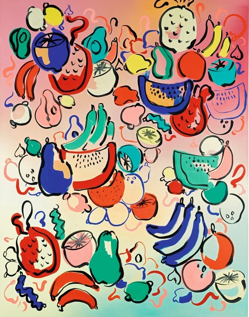 Sol Calero, ‘Frutas’, 2014, Painting, Oil on canvas, Andrea Festa Fine Art