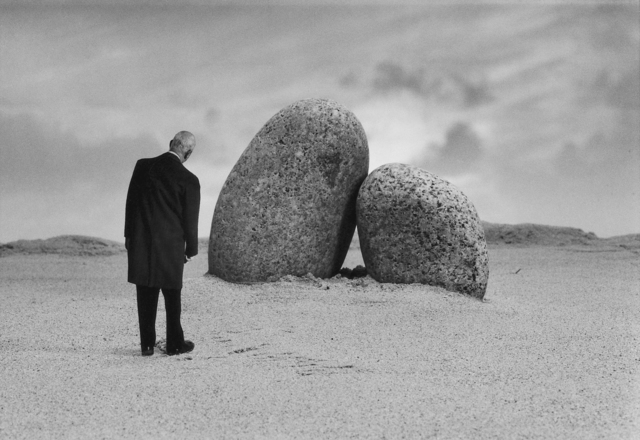 Gilbert Garcin, ‘Les amoureux de Perros-Guirec - The Lovers of Perros-Guirec’, 2001, Photography, Gelatin silver print, Stephen Bulger Gallery