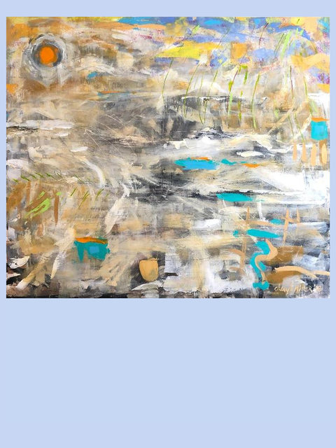 Cheryl Miller, ‘Catching Feelings’, 2018, Painting, Acrylic, MvVO ART
