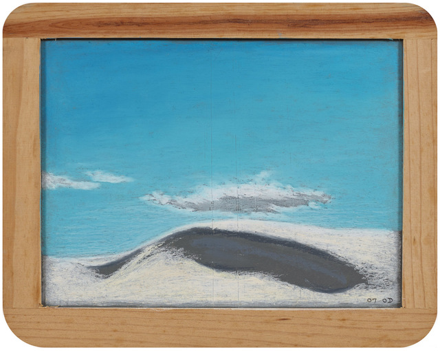 Myong Hi Kim, ‘White Sand’, 2007, Painting, Oil pastel on chalkboard, Art Projects International