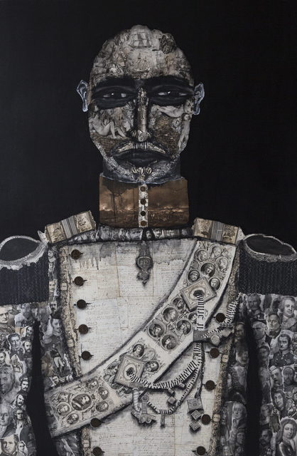Kent Richardt, ‘The General No X’, 2019, Painting, Mixed media on canvas, Oxholm Gallery