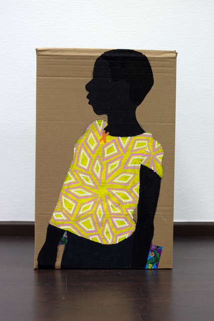 Raphael Adjetey Mayne, ‘Untitled’, 2020, Mixed Media, Mixed media on carton, ARTCO Gallery