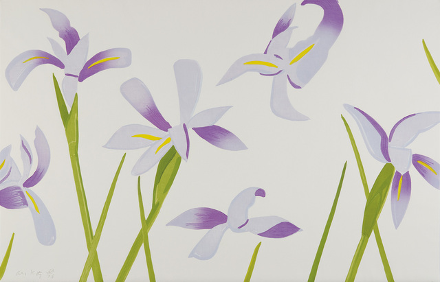 Alex Katz, ‘Blue Flags’, 2014, Phillips