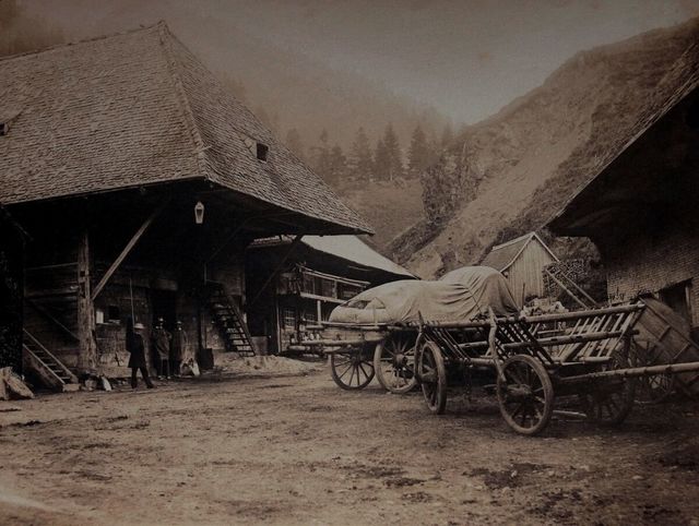 Jean-Jacques Heilmann, ‘L'auberge de l'Etoile, val d'enfer in the duchy of Bade’, ca. 1854, James Hyman Gallery