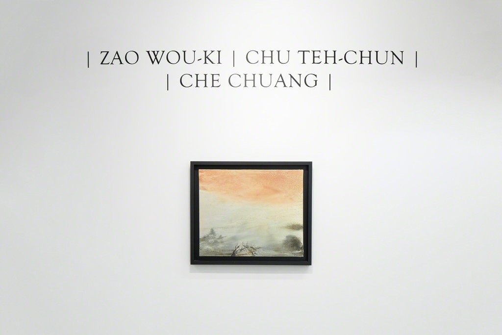 Zao Wou-Ki | Chu Teh-Chun | Che Chuang, Installation View Zao Wou-Ki | Chu Teh-Chun | Che Chuang, Installation View