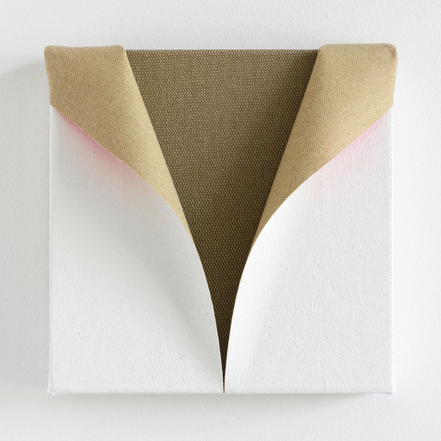 Viktoria Körösi, ‘Untitled ’, 2014-2015, Painting, Folded relief, oil, acrylic on canvas, tulle, wooden panel, Art Advisory Budapest