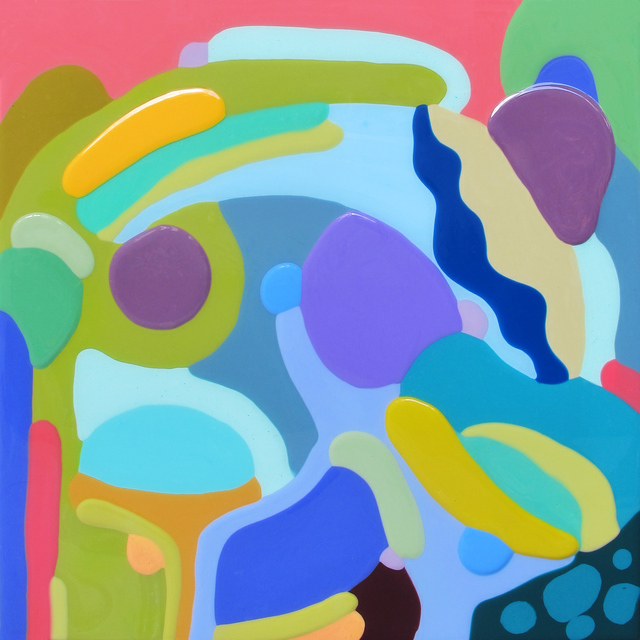 Klari Reis, ‘Wonderland’, 2018, Painting, Mixed Media and epoxy polymer on wood panel, Cynthia Corbett Gallery