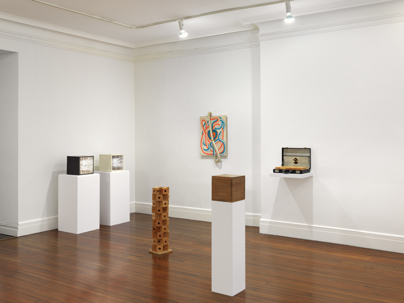 Installation view: 1963 - Boxing Match, Revisited 4 Sculptors: Shusaku Arakawa Ay-O Robert Morris Masunobu Yoshimura. March 06, 2019 - May 23, 2019. Installation view: 1963 - Boxing Match, Revisited 4 Sculptors: Shusaku Arakawa Ay-O Robert Morris Masunobu Yoshimura. March 06, 2019 - May 23, 2019.