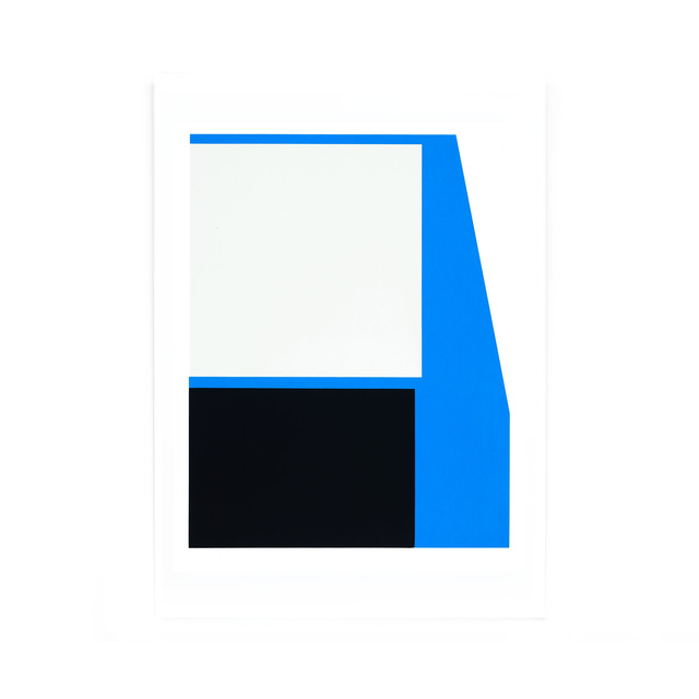 Johan Van Oeckel, ‘Untitled (Blue, black and light grey)’, 2019, Alfa Gallery