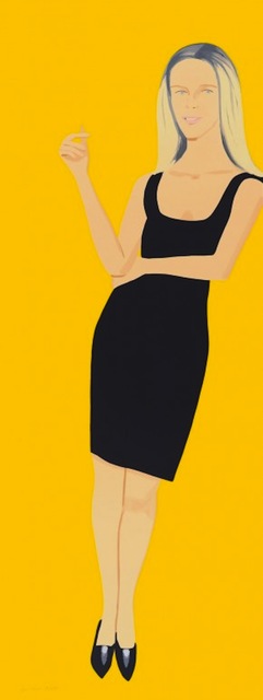 Alex Katz, ‘Black Dress Portfolio - Yvonne’, 2015, Gregg Shienbaum Fine Art