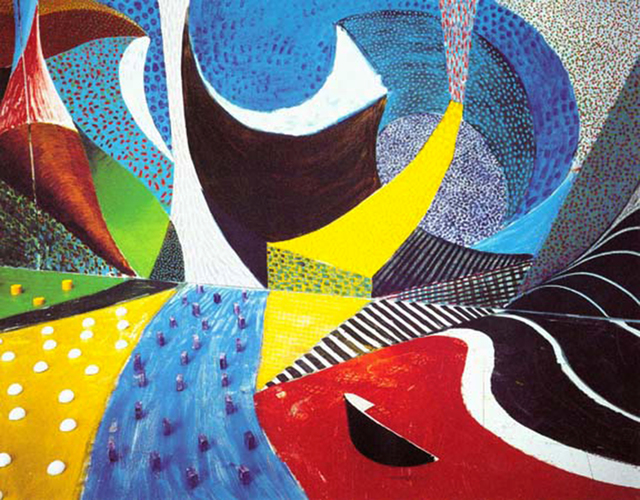 David Hockney, ‘Third Detail March 25th, 1995’, 1995, Robert Miller Gallery
