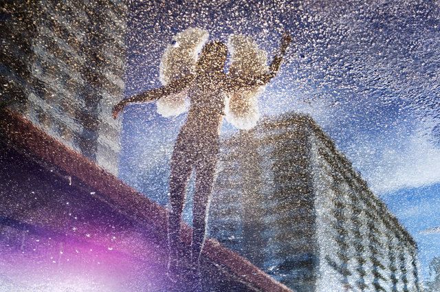 David Drebin, ‘Glittering Angel’, 2014, Photography, Chromogenic Print, CHROMA GALLERY