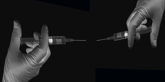 Lynn Hershman Leeson, ‘Double Syringe Michelangelo ’, 2015, Anglim Gilbert Gallery