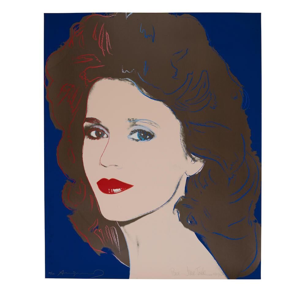 Andy Warhol - Jane Fonda (Feldman & Schellmann II. 268)