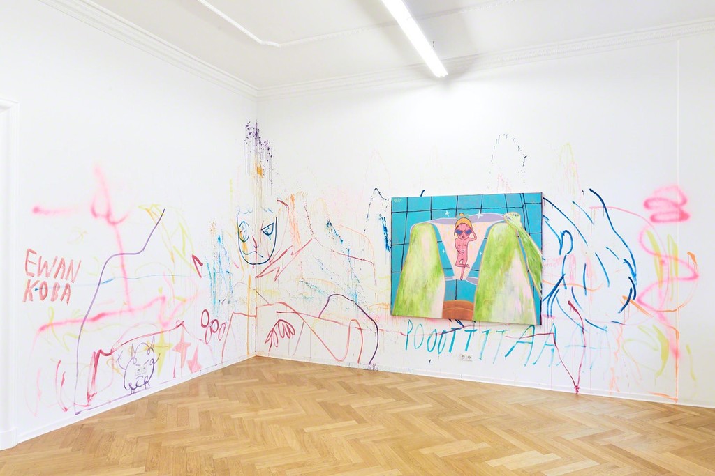 Installation view. Yeo Kaa, "Anxious Lustless Pechay". September 24 - October 5, 2018. Photo: Hannes Wiedemann Installation view. Yeo Kaa, "Anxious Lustless Pechay". September 24 - October 5, 2018. Photo: Hannes Wiedemann